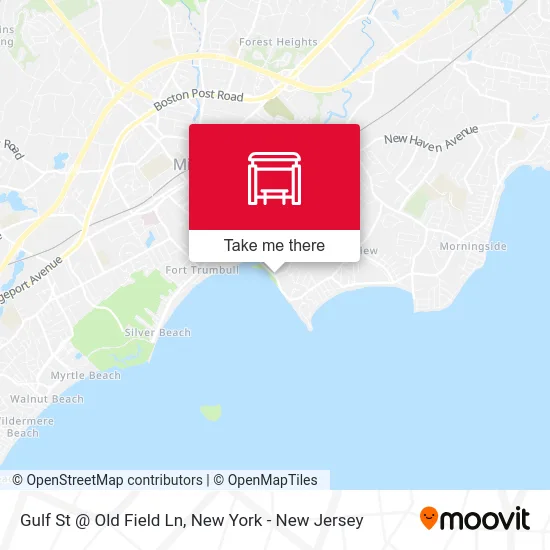 Gulf St @ Old Field Ln map