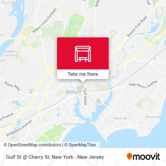 Gulf St @ Cherry St map