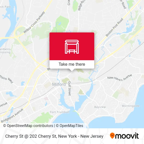 Cherry St @ 202 Cherry St map