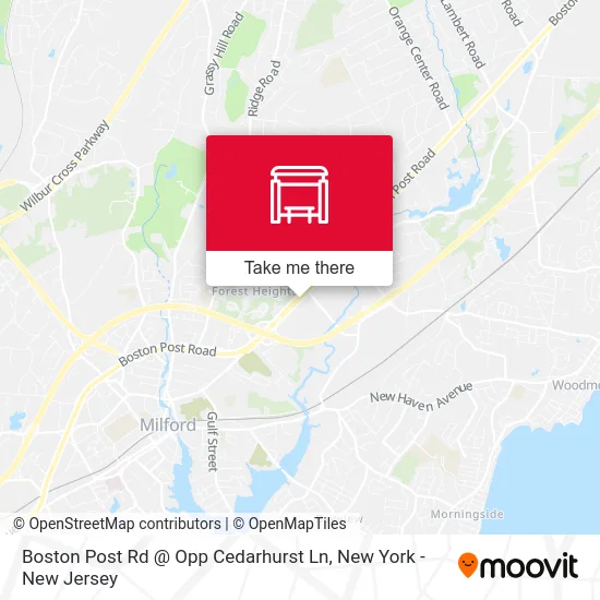 Boston Post Rd @ Opp Cedarhurst Ln map