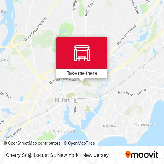 Cherry St @ Locust St map