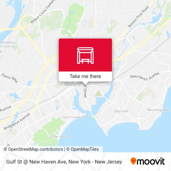 Gulf St @ New Haven Ave map