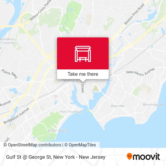 Gulf St @ George St map