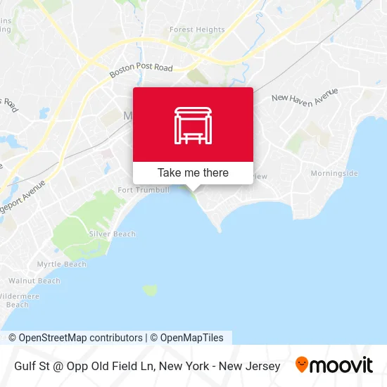 Gulf St @ Opp Old Field Ln map