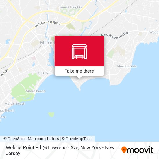 Mapa de Welchs Point Rd @ Lawrence Ave