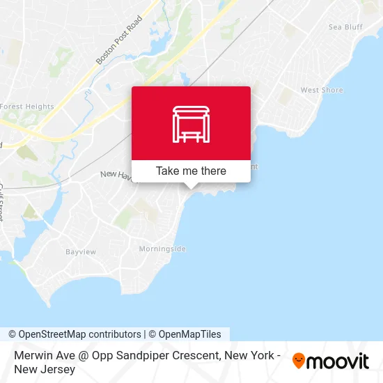 Merwin Ave @ Opp Sandpiper Crescent map