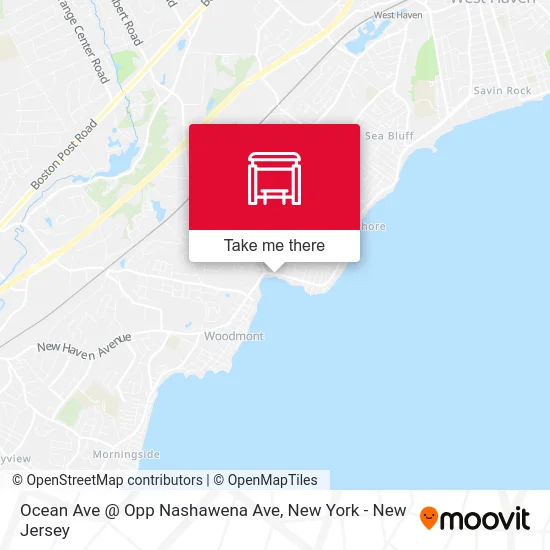 Ocean Ave @ Opp Nashawena Ave map