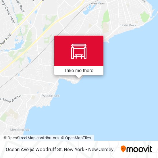 Mapa de Ocean Ave @ Woodruff St