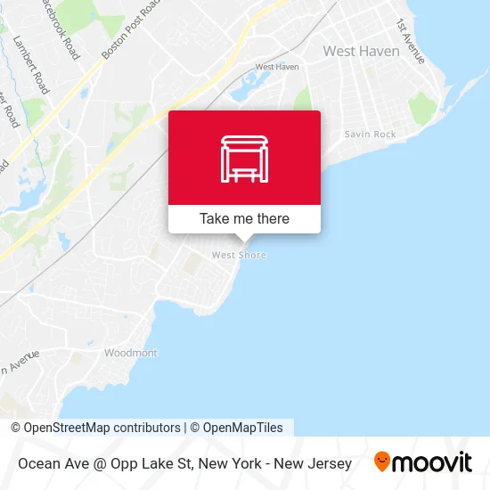 Ocean Ave @ Opp Lake St map