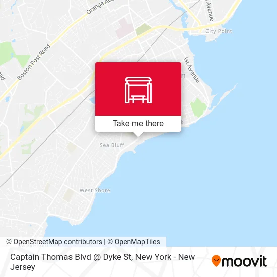Captain Thomas Blvd @ Dyke St map