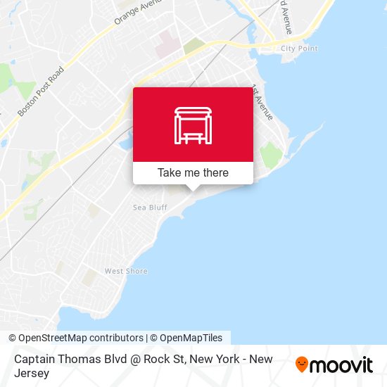 Mapa de Captain Thomas Blvd @ Rock St