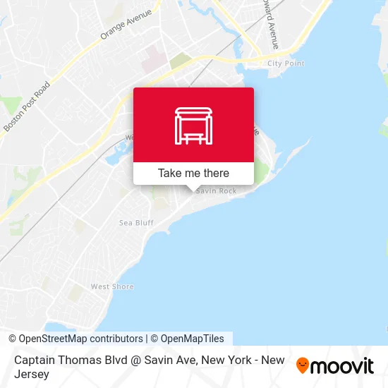Captain Thomas Blvd @ Savin Ave map