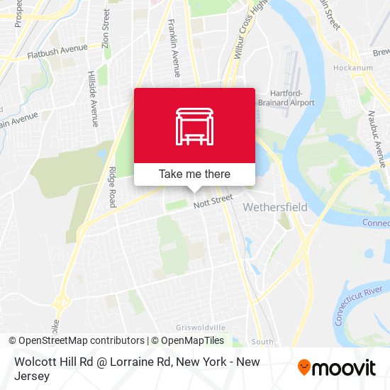 Wolcott Hill Rd @ Lorraine Rd map