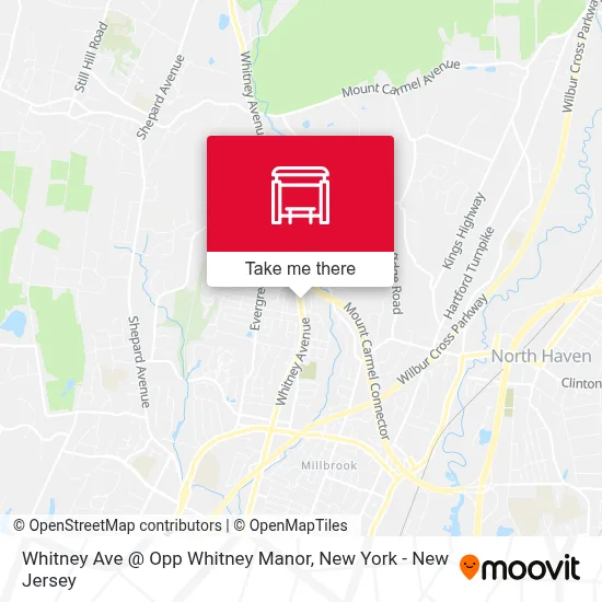 Whitney Ave @ Opp Whitney Manor map