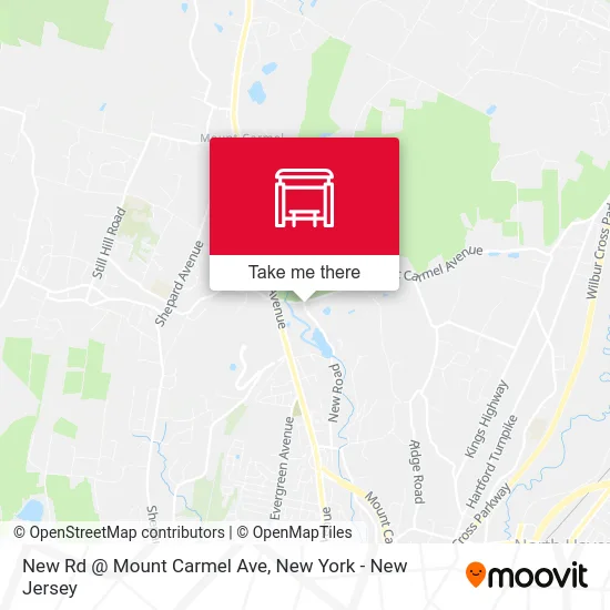 New Rd @ Mount Carmel Ave map
