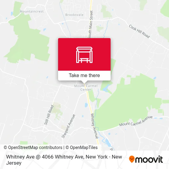 Whitney Ave @ 4066 Whitney Ave map