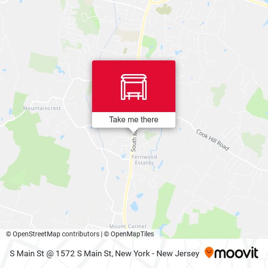 Mapa de S Main St @ 1572 S Main St