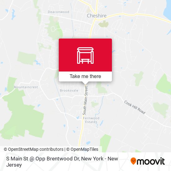 Mapa de S Main St @ Opp Brentwood Dr