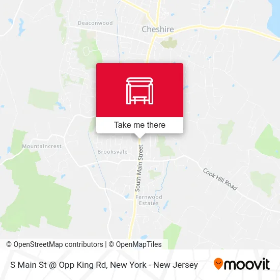 S Main St @ Opp King Rd map