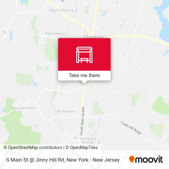 S Main St @ Jinny Hill Rd map