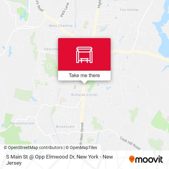 Mapa de S Main St @ Opp Elmwood Dr