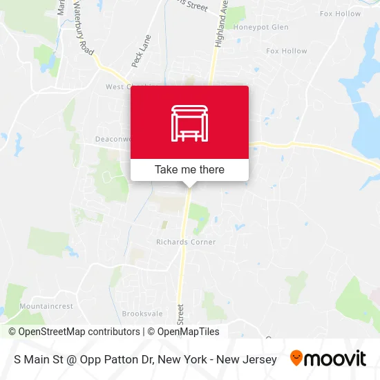 S Main St @ Opp Patton Dr map