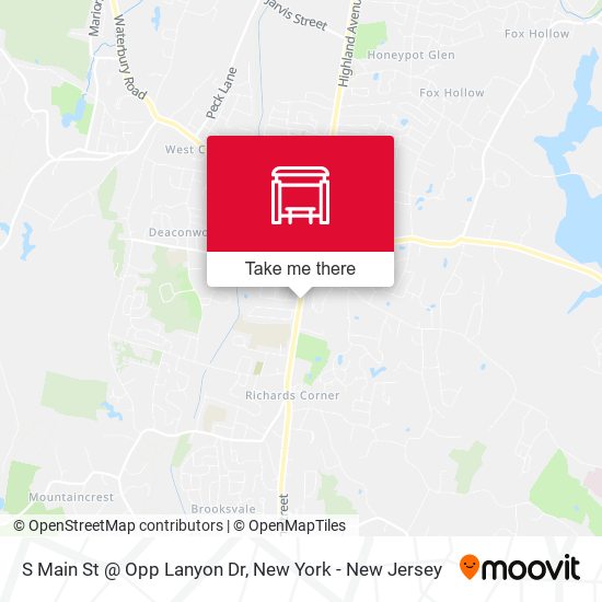 Mapa de S Main St @ Opp Lanyon Dr