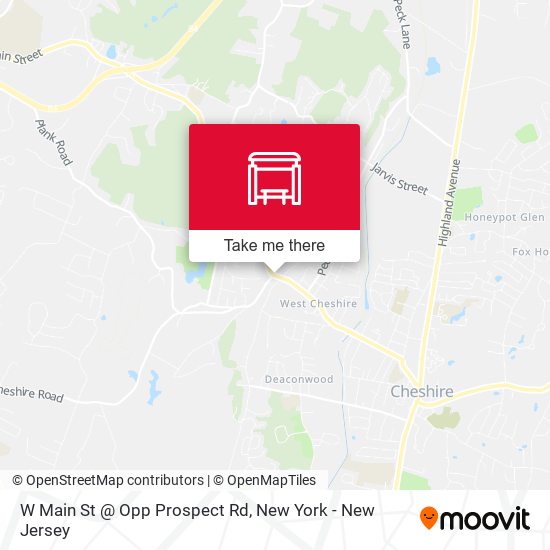 Mapa de W Main St @ Opp Prospect Rd