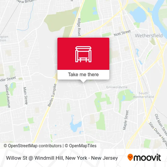 Willow St @ Windmill Hill map