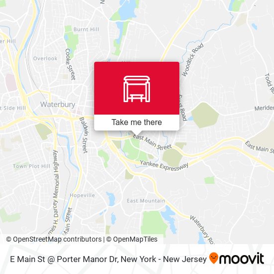 Mapa de E Main St @ Porter Manor Dr