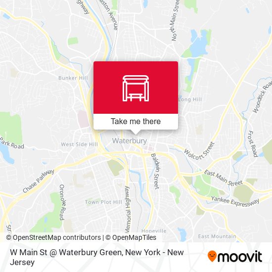 Mapa de W Main St @ Waterbury Green