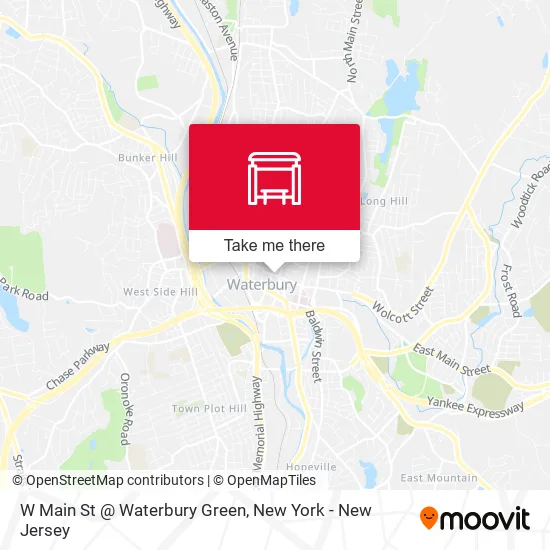 Mapa de W Main St @ Waterbury Green