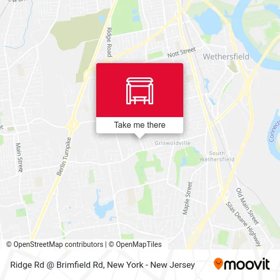 Ridge Rd @ Brimfield Rd map