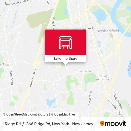 Ridge Rd @ 866 Ridge Rd map