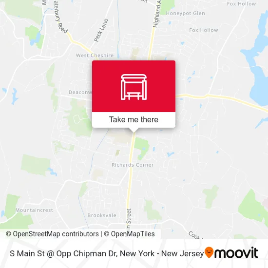 S Main St @ Opp Chipman Dr map