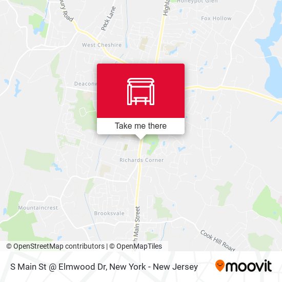 Mapa de S Main St @ Elmwood Dr