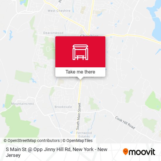 S Main St @ Opp Jinny Hill Rd map