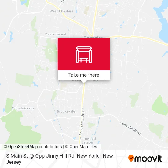 S Main St @ Opp Jinny Hill Rd map