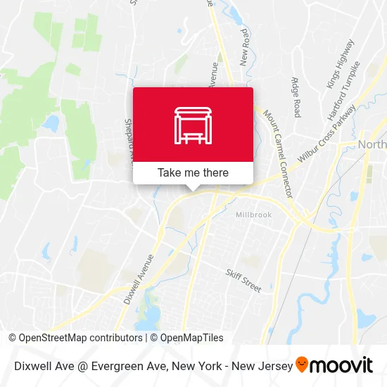 Dixwell Ave @ Evergreen Ave map