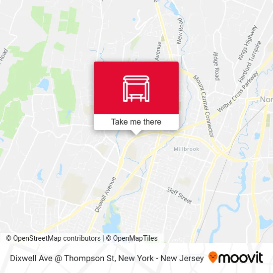 Dixwell Ave @ Thompson St map