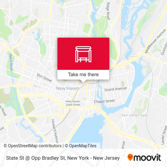 State St @ Opp Bradley St map