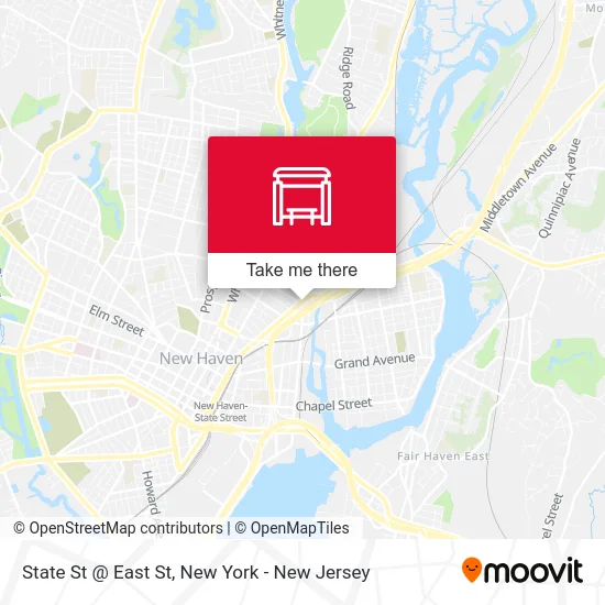 State St @ East St map
