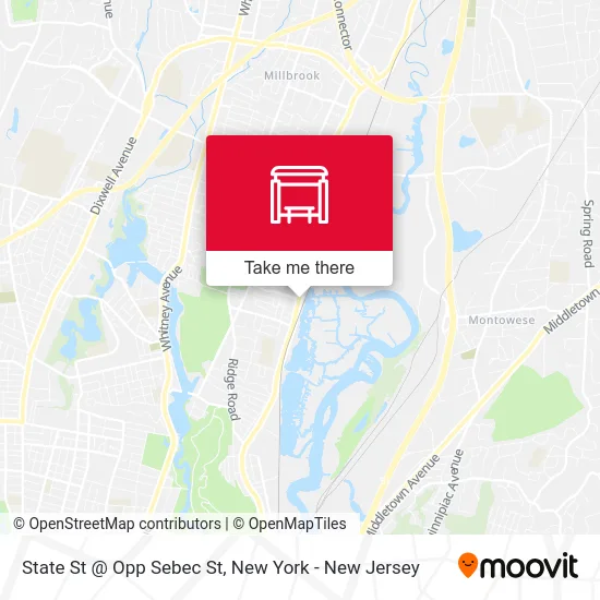 State St @ Opp Sebec St map