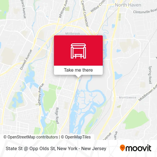 State St @ Opp Olds St map