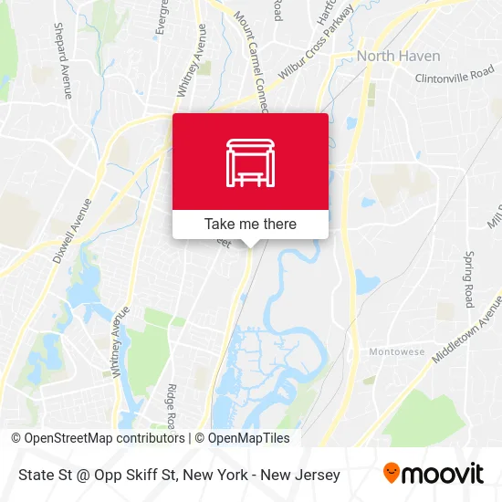 State St @ Opp Skiff St map