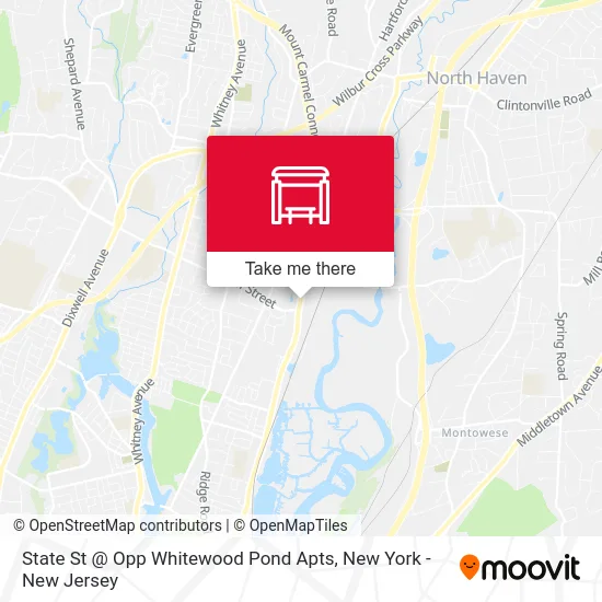 State St @ Opp Whitewood Pond Apts map
