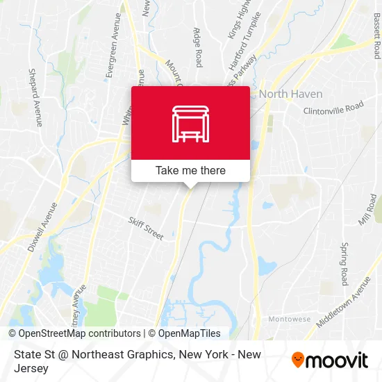 State St @ Northeast Graphics map