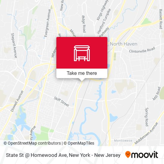 Mapa de State St @ Homewood Ave