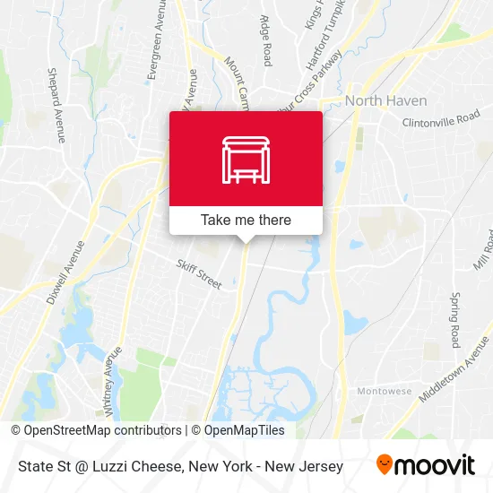 State St @ Luzzi Cheese map