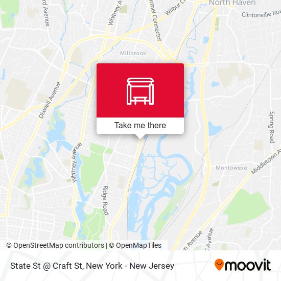 Mapa de State St @ Craft St